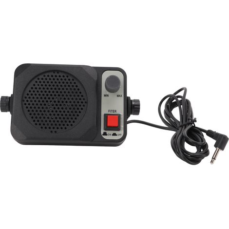 Talkie-walkie haut-parleur externe 8 ohms son puissant Hifi volume réglable pour YAESU KENWOOD (1/5)