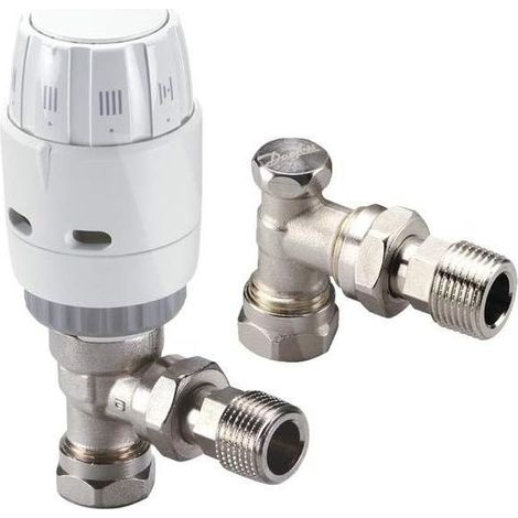Vanne thermostatique automatique standard G1/2" pour radiateur (1/3)