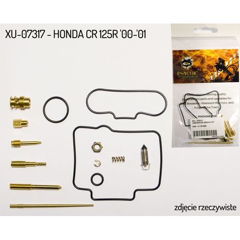 Kit de reparación de carburador Psychic para Honda CR 125R '00-'01 (26-1185) (PARA 1 carburador) (1/2)