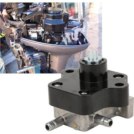 Outboard Fuel Pump 3H6-04000-7 Replacement for 4HP 6HP 8HP 9.8HP 4-Stroke Engine Outboard Fuel Pump
