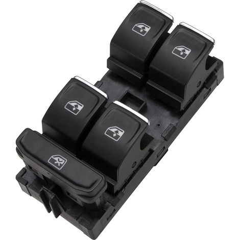 Interruptor de ventana compatible con Golf Mk7, botón regulador de ventana para Passat, Touran, Tiguan, Arteon, Karoq, Kodiq, Leon 5G0959857 (1/5)