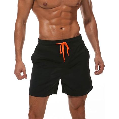 Short de bain homme imperméable à séchage rapide, idéal pour la plage et le surf, avec doublure en mesh. Short de bain décontracté pour l'été. (1/5)