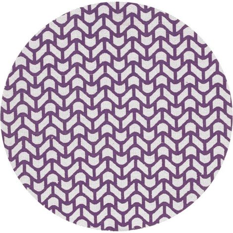 Disque abrasif à mailles quadrillées 710W 150 mm 80+ non perforé violet (1/4)