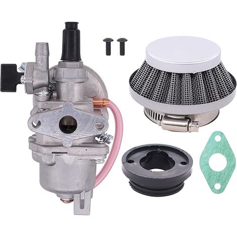 Vergaser (mit Luftfiltereinheit) geeignet für 43cc, 47cc und 49cc Zweitaktmotoren, geeignet für Minibikes, ATVs, Motocross-Motorräder und Pocketbikes. (1/5)