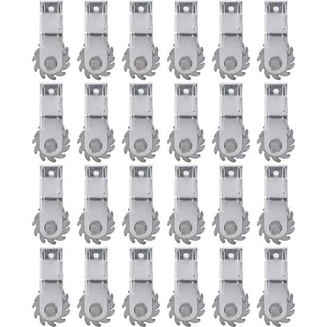 Lot de 24 tendeurs de fil à cliquet en ligne pour clôture électrique ou clôture agricole (1/5)