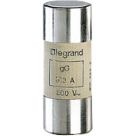 fusible cartouche cylindrique - 22 x 58 - 80 ampères - type gg hpc - sans percuteur