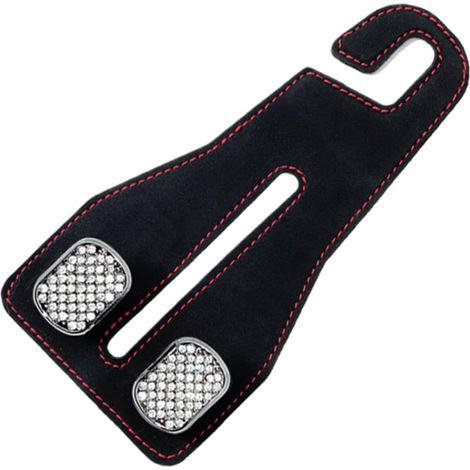 Générique Crochet Appuie-Tête Voiture Gain De Place Porte en Cuir (1/5)
