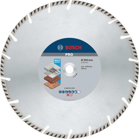 Bosch Diamond cutting disc PRO Multi Material Diamond Disc 350 x 20mm 2608615070