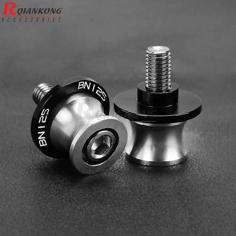 6-mm-Schwingenaufnahmeschrauben für Benelli BN125 Leoncino 125/250/500/800 TRK251 TRK502 TRK502X TRK800 (ab 2022) – 6 mm, silber