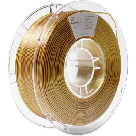 Maertz PMMA-1021-003 PMMA-1021-003 Filamento per stampante 3D PLA Seta Lucido setoso 1.75 mm 1000 g Rame, Oro 1 pz. (1/5)