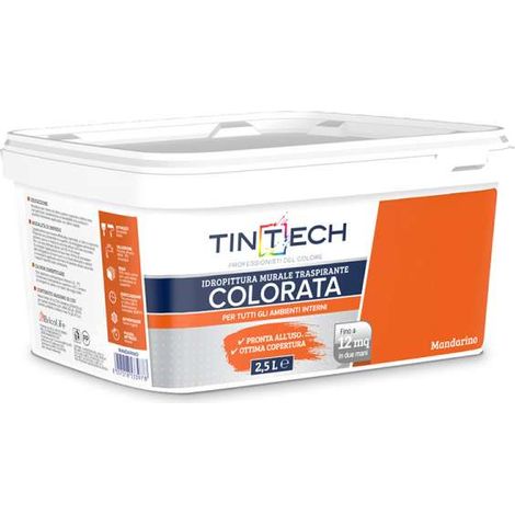 TINTECH PITTURA COLORATA 2,5 L MANDARINO