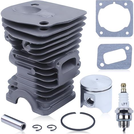 Pour kit cylindre Husqvarna 340 40 mm, pour Husqvarna 340 345 340e 345e, 503 87 00-76 503 87 01-71 (1/5)