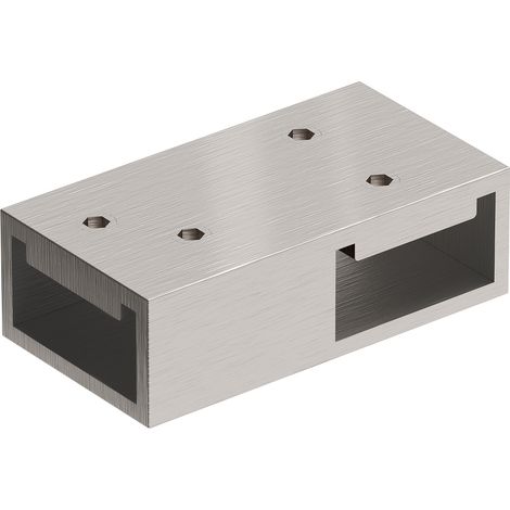 Mexen T-Verbindung für Wandhalterungen, gebürstetes Nickel - 800-09-97 (1/2)