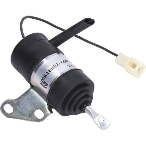 Zoternen – Solénoïde d'arrêt de carburant 12V – Remplacement pour Kubota BX2230D RTV900R RTV900T B7410D BX1500D – Coque en fer robuste - BX1800D (1/5)