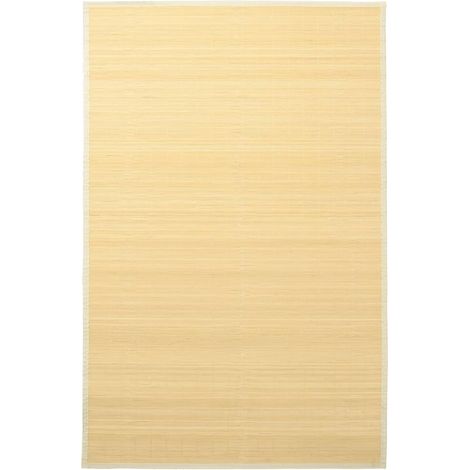 Maison Exclusive - Teppich Bambus 100 x 160 cm Natur