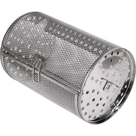 Panier rotatif pour four à barbecue, rôtissoire à cacahuètes, paniers de cuisson en acier inoxydable pour barbecue Roti-WELLNGS (1/5)