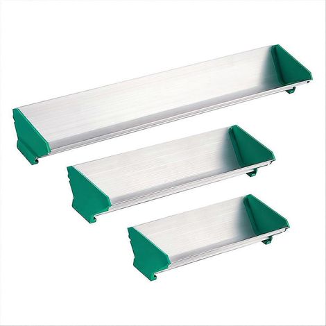 Lot de 3 Racloirs Double Lèvre en Aluminium pour Sérigraphie, Tailles 20cm, 25cm et 40cm, Enduit Émulsion, Outils Professionnels (1/5)