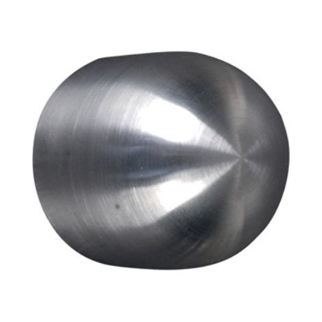[QUALITE FRANCAISE] - Finition boule pour main courante ronde bois de Ø42,4mm - Longueur 40mm - Inox 316 - À coller