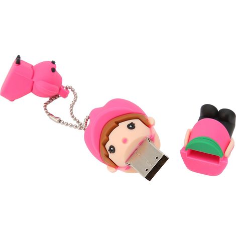 Clé USB 64G Mignonne pour Filles - Stockage Portable, Transfert Rapide, Cadeau Idéal Étudiant, Plug & Play