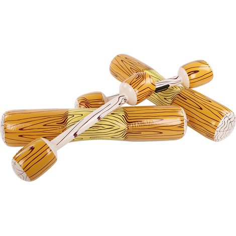 Flotteur Gonflable en Forme de Bûche pour Jeux d'Eau et Fêtes (1/5)