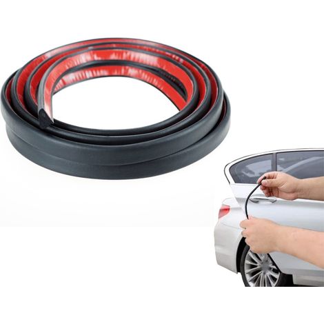 Guarnizione Portiera Auto Striscia Adesiva Nera 65cm Copriprofilo BULK CA-03044 (1/5)