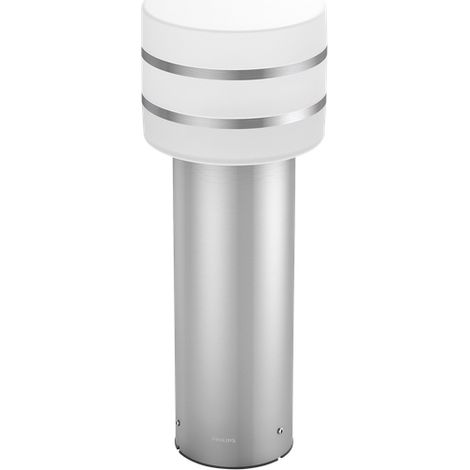 Philips Hue White TUAR Borne extérieure 1x9.5W - Inox, fonctionne avec Alexa, Google Assistant et Apple Homekit (1/5)