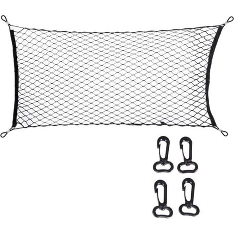 Filet De Protection Pour Voiture - Filet Universel Pour Coffre - Pour Chiens Et Animaux De Compagnie - 1 Pièce (1/5)
