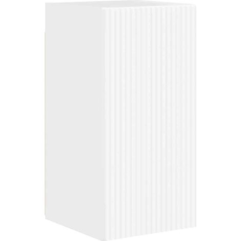 TV Wall Cabinet Gloss White 30 x 31 x 60 cm Engineered Wood vidaXL