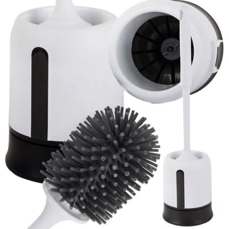 brosse de toilette en silicone (1/5)