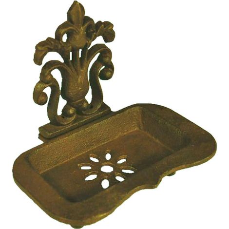 savon vintage en fonte bo te en m tal robuste avec vacuation (1/5)