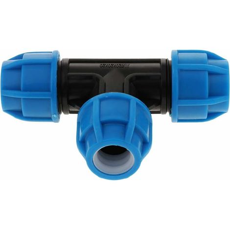 Garden Hose Tee Connector Plastic Coupling Fitting Garden Hose Coupler Hose Connector - 20mm (1/5)