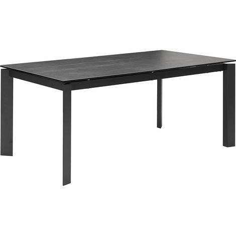 Esstisch ausziehbar 120-240cm, anthrazit, NEWBURGH-119 (1/5)