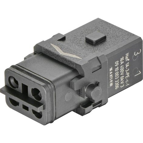 Steckverbinder Han 1A-3+PE-C-f 09100033306 HARTING 1 St.