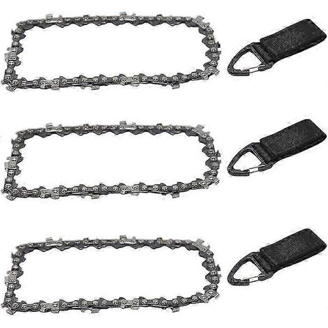 Chaînes de tronçonneuse GTA 26 de 4 pouces (1025), 28 maillons d'entraînement de 1/4 pouce (6,35 mm), 3 pièces, accessoires pour mini-chaîne de tronçonneuse Stihl 36700000028 (1/5)