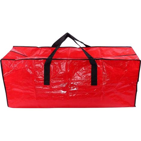 Sac De Rangement Pour Arbre De Noël - 122 X 38 X 50 Cm - Matière Tissu Oxford - Fermeture Éclair Double - Protection Antihumidité - Pour Arbre Démonté Jusqu'à 2,3 M (1/5)