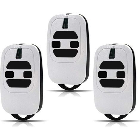 Telecommande Portail 433,92MHz Compatible avec DEA GTI2/4, GT2/4, Mio TR2/4, Mio TR2N/4N Télécommande pour Porte de Garage (Lot de 3) (1/5)