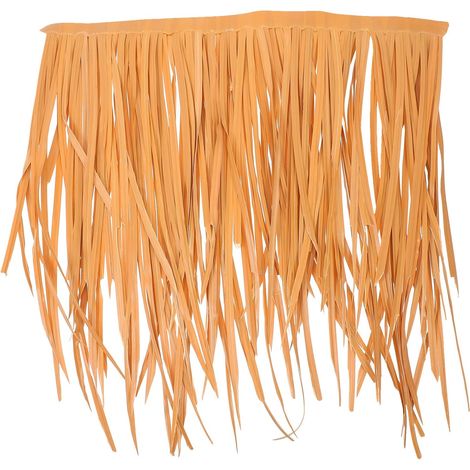 Toit de Artificiel en PE Résistant Vent, Panneau Décoratif pour Jardin et Aménagement Paysager, Isolant Thermique pour Maison Fraîche en Été (1/5)