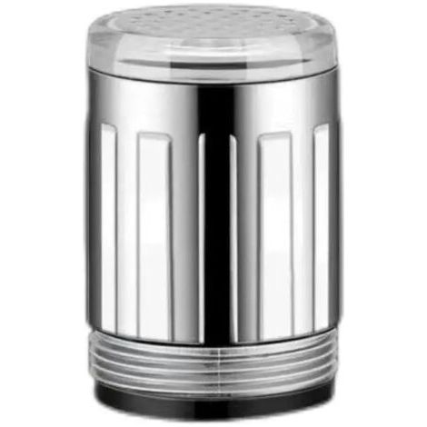 Robinet à changement de couleur LED, pommeau de douche avec capteur de température et changement de couleur, filtre à eau du robinet avec filetage interne, adapté à la cuisine et à la salle de bain (1/4)