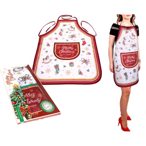 Delantal de cocina navideño PARA cocinar carmani (1/3)