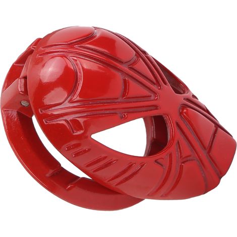 Cache-bouton de démarrage/arrêt moteur rouge, protection en alliage de zinc pour interrupteur d'allumage, décoration intérieure de voiture (1/5)