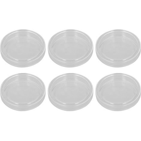 10 Boîtes de Pétri en Verre avec Couvercles pour Culture de Microorganismes et Expériences Scientifiques (1/5)