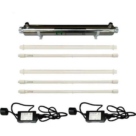 Stérilisateur UV pour eau potable Système de désinfection 25 W (1/5)