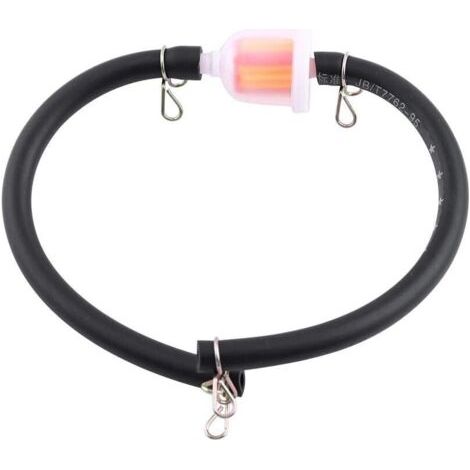 Filtre à Carburant Filtre à Huile Tuyau de Carburant en Ligne et Clips Universel pour Moto Petit Voiture Diamètre Extérieur de 6mm / 0.24 " (1/5)