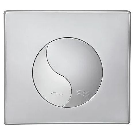 Betät.platte VWC352/WEK 2 YIN mattchrom