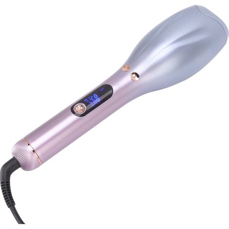 Fers à friser automatiques infrarouges pour boucles en spirale, prise européenne 110-240V, modèle rose (1/5)