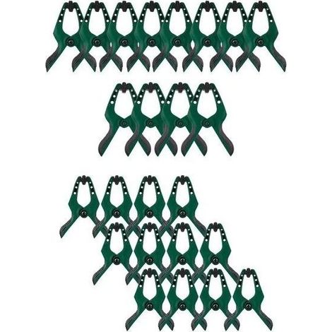 18 + 18 gift 36 clamps Sargento Tools 7,5x3,5x3,3 cm (l x w x h) - spacesorion91 (1/3)