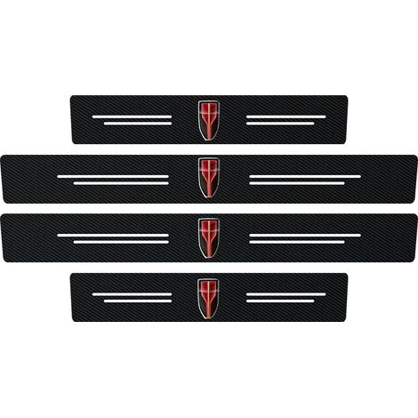(TYPE A Extérieur 4PCS) Pour Faw Hongqi H9 HS5 H5 H6 HS7 H7 HS9 HS3 HQ9 E-HS9 E-HS3 LS7 Autocollants de protection de seuil de porte Accessoires (1/3)
