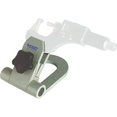 Vogel-239005-Soporte micrómetro, Capacidad 0-100 mm, Medidas117x70 x40 mm