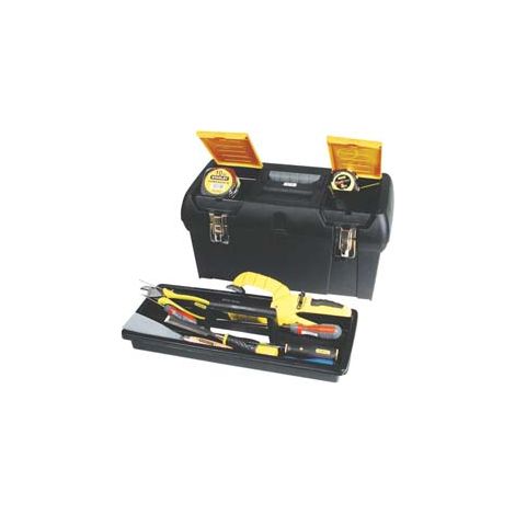 CASSETTA PORTAUTENSILI SERIE 2000 DOPPIA CHIUSURA  cm.49,3x24,8x25,6h. (192066)    STANLEY