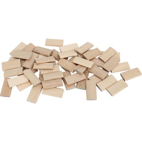 Bouchon en bois de hêtre à tenon domino 640 mm, connecteur pour l'assemblage de meubles en bois (1/5)